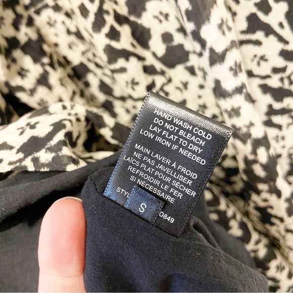 Rebecca Taylor | Ruched Oska Midi Smocked Silk Blend Dress Size Small - Picture 7 of 13